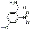 2-Nitro-4-anisic acid amide Struktur