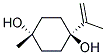 (+/-)-TRANS-1-ISOPROPENYL-4-METHYL-1,4-CYCLOHEXANEDIOL Struktur