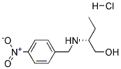 (R)-2-(4-NITROBENZYLAMINO)-1-BUTANOLHYDROCHLORIDE Struktur