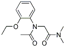 2-(N-(O-ETHOXYPHENYL)ACETAMIDO)-N,N-DIMETHYLACETAMIDE Struktur