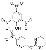 2-(P-NITROPHENOXY)-5,6-DIHYDRO-4H-1,3-THIAZINEPICRATE Struktur