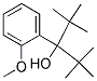 3-(O-METHOXYPHENYL)-2,2,4,4-TETRAMETHYL-3-PENTANOL Struktur