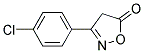 3-(P-CHLOROPHENYL)-5(4H)-ISOXAZOLONE Struktur