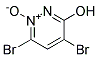 4,6-DIBROMO-3-PYRIDAZINOL1-OXIDE Struktur