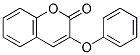 3-PHENOXYCOUMARIN Struktur