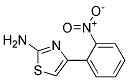 4-(O-NITROPHENYL)-2-THIAZOLAMINE Struktur