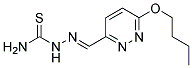 6-BUTOXY-3-PYRIDAZINECARBALDEHYDETHIOSEMICARBAZONE Struktur