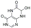 7-HYDROXY-3,5,7,8-TETRAHYDRO-4,6-PTERIDINEDIONE Struktur