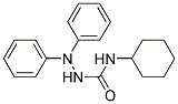 4-CYCLOHEXYL-1,1-DIPHENYLSEMICARBAZIDE Struktur