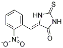 5-(2-NITROBENZYLIDENE)-2-THIOXO-4-IMIDAZOLIDINONE Struktur