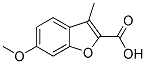 6-METHOXY-3-METHYL-2-BENZOFURANCARBOXYLICACID Struktur