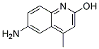 6-AMINO-4-METHYL-2-QUINOLINOL Struktur