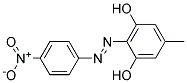 5-METHYL-2-(P-NITROPHENYLAZO)RESORCINOL Struktur