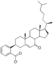 7-OXO-5-CHOLESTEN-3B-YLBENZOATE Struktur