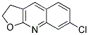 7-CHLORO-2,3-DIHYDROFURO(2,3-B)QUINOLINE Struktur