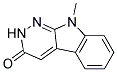 9-METHYL-2,9-DIHYDROPYRIDAZINO(3,4-B)INDOL-3-ONE Struktur