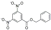 BENZYL3,5-DINITROBENZOATE Struktur