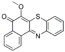 6-METHOXYBENZO(A)PHENOTHIAZIN-5-ONE Struktur