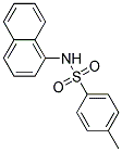 N-(1-NAPHTHYL)-P-TOLUENESULFONAMIDE Struktur