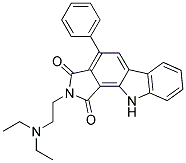 N-(2-(DIETHYLAMINO)ETHYL)-3-PHENYL-1,2-CARBAZOLEDICARBOXIMIDE Struktur