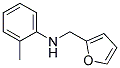 N-(O-TOLYL)FURFURYLAMINE Struktur