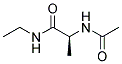 N-ACETYL-L-ALANINEETHYLAMIDE Struktur