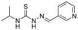 NICOTINALDEHYDE4-ISOPROPYL-3-THIOSEMICARBAZONE Struktur