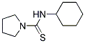 N-CYCLOHEXYL-1-PYRROLIDINECARBOTHIOAMIDE Struktur