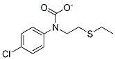 P-CHLOROPHENYL(2-(ETHYLTHIO)ETHYL)CARBAMATE Struktur