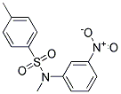 N-METHYL-N-(M-NITROPHENYL)-P-TOLUENESULFONAMIDE Struktur