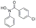 P-CHLORO-N-PHENYLBENZOHYDROXAMICACID Struktur