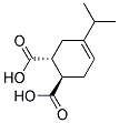 TRANS-4-ISOPROPYL-4-CYCLOHEXENE-1,2-DICARBOXYLICACID Struktur