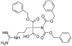 TRICARBOBENZOXY-L-ARGININE Struktur