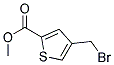 4-Bromomethyl-thiophene-2-carboxylicacidmethylester Struktur