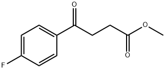 Methyl-4-(4-Fluorophenyl)-4-oxobutanoate Struktur