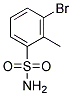 3-Bromo-2-methylbenzenesulfonamide Struktur