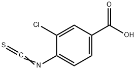 4-Carboxy-2-chlorophenylisothiocyanate Struktur