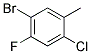 5-Bromo-2-chloro-4-fluorotoluene Struktur
