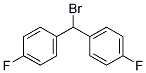 4,4'-(bromomethylene)bis(fluorobenzene) Struktur