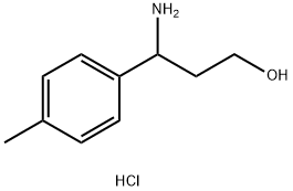 DL-3-P-TOLYL-BETA-ALANINOL
 Struktur