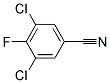 3,5-DICHLORO-4-FLUOROBENZONITRILE
 Struktur