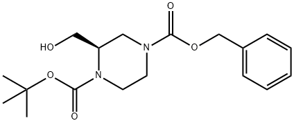 (R)-4-BOC-1-CBZ-2-HYDROXYMETHYLPIPERAZINE