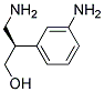 (R)-3-(3-AMINOPHENYL)-BETA-ALANINOL
 Struktur