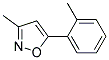 3-methyl-5-(2-methylphenyl)isoxazole Struktur