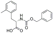 (2S)-2-{[(benzyloxy)carbonyl]amino}-3-(2-methylphenyl)propanoic acid Struktur