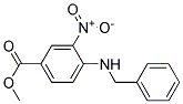 4-Benzylamino-3-nitro-benzoic acid methyl ester Struktur