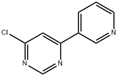 4-chloro-6-pyridin-3-ylpyrimidine Struktur