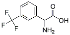 (2R)-amino[3-(trifluoromethyl)phenyl]acetic acid Struktur