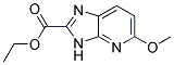 ethyl 5-methoxy-3H-imidazo[4,5-b]pyridine-2-carboxylate Struktur