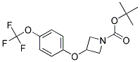 3-(4-Trifluoromethoxy-phenoxy)-azetidine-1-carboxylic acid tert-butyl ester Struktur